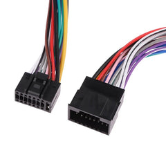 60cm kabel ISO do radia samochodowego – adapter 16 Pin do radioodbiorników Bilmedie 