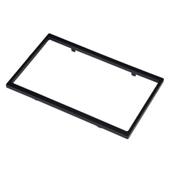 2 DIN ramka montażowa do radia samochodowego – uniwersalna czarna ramka 188 x 166 mm 