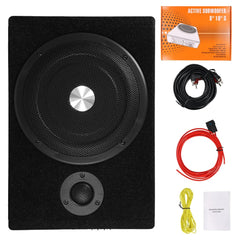 8" aktywny płaski subwoofer pod siedzenie – 600W 