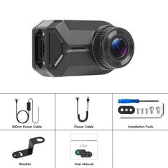 Kamera motocyklowe Dashcam IP66 – wodoodporny rejestrator Full HD DVR 