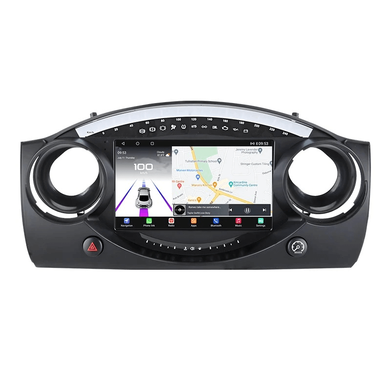 Mini Cooper 00-07 - radio 9" z Apple CarPlay i Android Auto - radio 7" do Mini Cooper R50, R52, R53