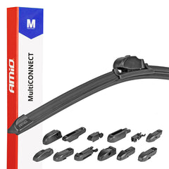 Płaskie pióro wycieraczki MultiConnect 350 mm z 12 adapterami