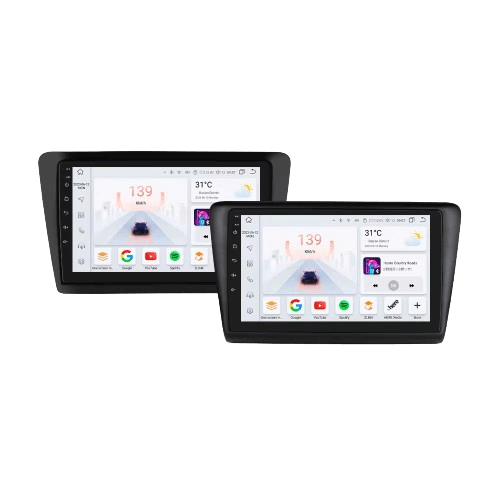 Skoda Rapid/Seat Toledo 13-19 - 9" Radio m. Apple CarPlay og Android Auto – Bilmedie.dk