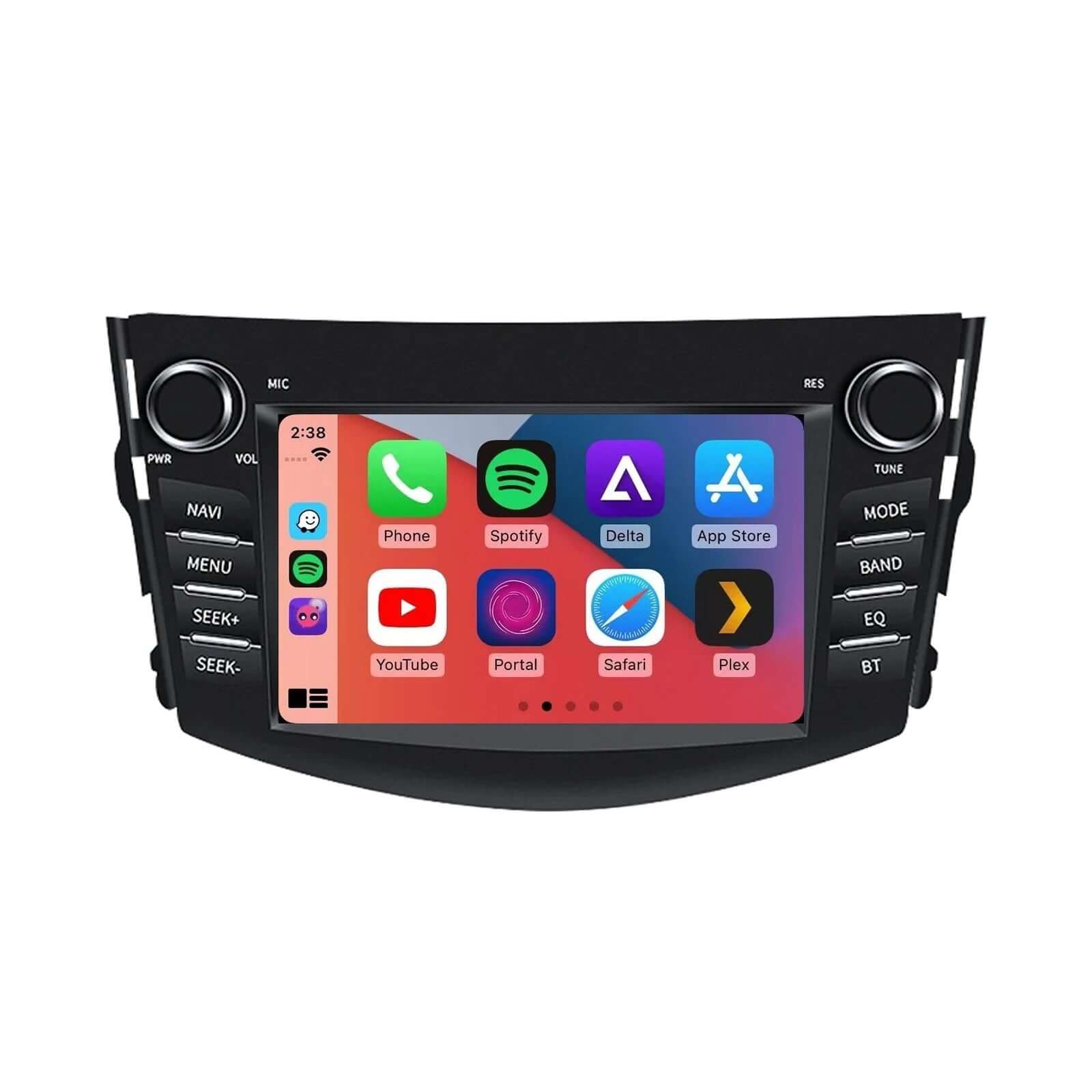 Toyota RAV4 05-13 - 7" Radio m. Apple CarPlay og Android Auto – Bilmedie.dk