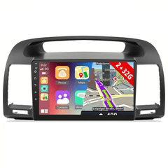 Toyota Camry 02-06 - radio 9" z Apple CarPlay i Android Auto oraz funkcjami nawigacji