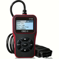 Czytnik kodów usterek OBD2 V100 - narzędzie diagnostyczne z ekranem 1,8".