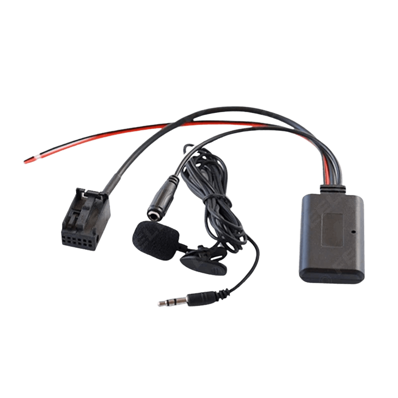 Adapter Bluetooth – przewód i mikrofon do BMW i Mini do bezprzewodowego strumieniowania dźwięku i połączeń.