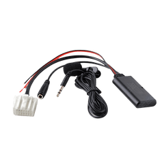 Adapter Bluetooth – Mazda 2, 3, 5, 6, MX-5 i RX-8 - kabel i mikrofon do bezprzewodowego odtwarzania dźwięku