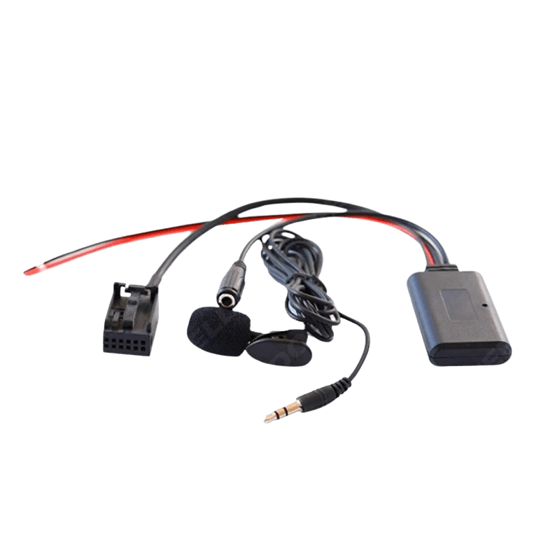 Adapter Bluetooth – Ford (Focus, C-Max, Mondeo, S-MAX, Connect, Transit i Fiesta) z okablowaniem i akcesoriami.
