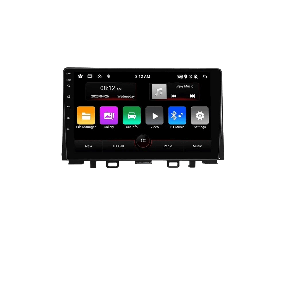 Kia Rio/Stonic 17-19 - 9" Radio m. Apple CarPlay og Android Auto – Bilmedie.dk