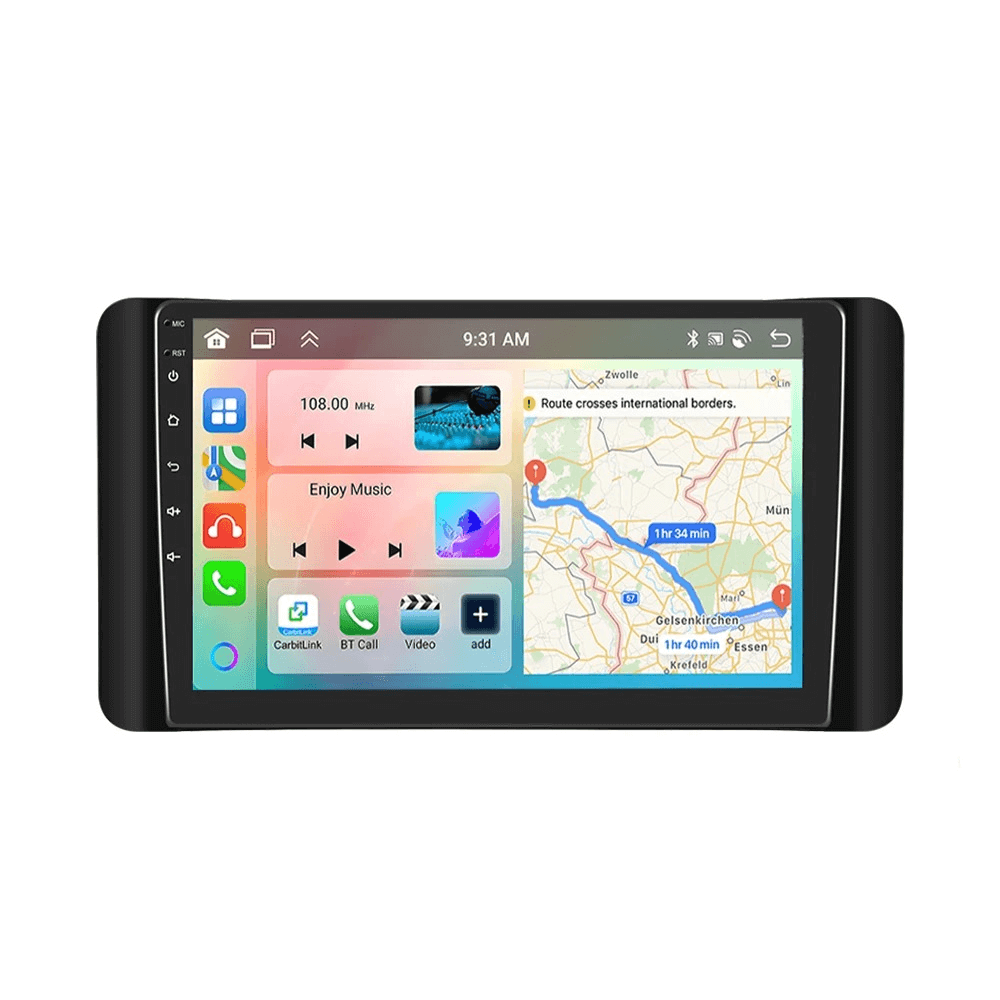 VW Polo/Skoda Scala/Skoda Kamiq 20-25 – radio 10,1" z Apple CarPlay i Android Auto oraz ekranem z nawigacją.
