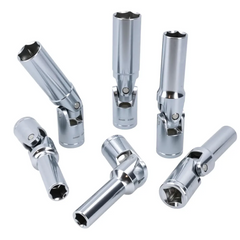 Zestaw kluczy do świec zapłonowych 3/8” – 6 elementów 