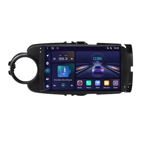 Toyota Yaris 12-17 - 9" Radio m. Apple CarPlay og Android Auto – Bilmedie.dk