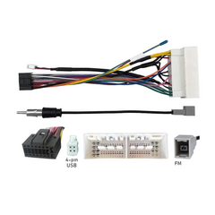 Kabel radiowy do Hyundai i Kia – złącze 16 pin | adapter FM i USB 